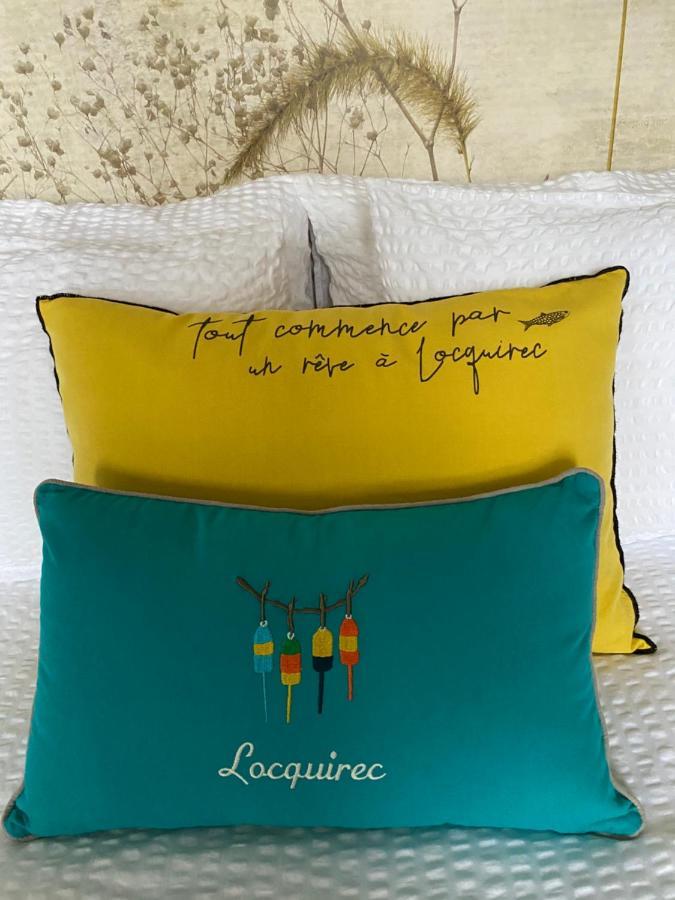 L'Ardoisiere, Maison D'Hotes Et D'Amis Locquirec Bagian luar foto
