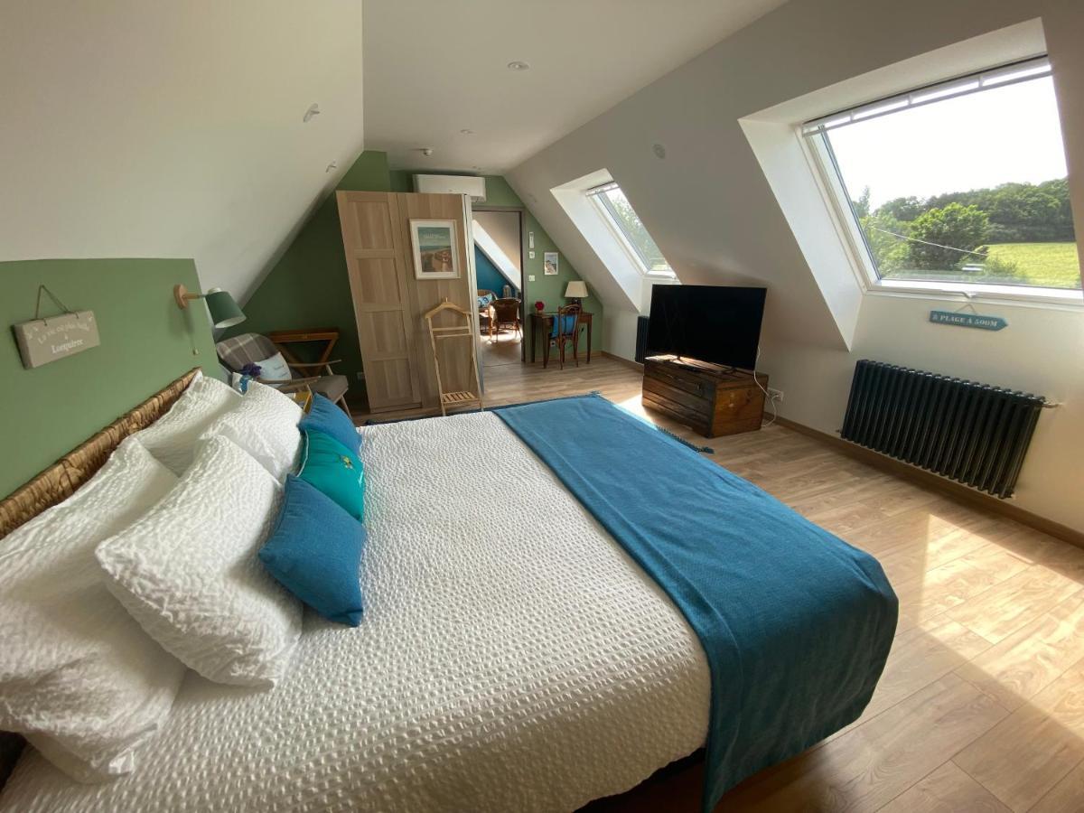 L'Ardoisiere, Maison D'Hotes Et D'Amis Locquirec Bagian luar foto