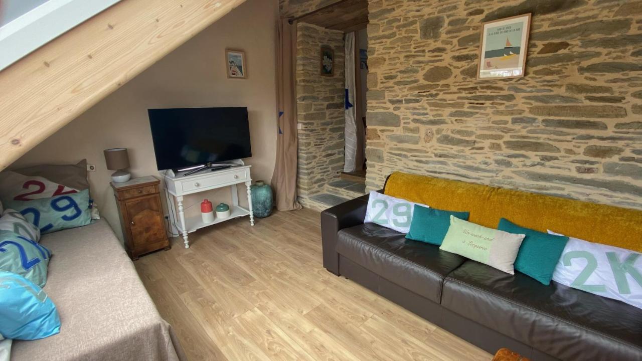 L'Ardoisiere, Maison D'Hotes Et D'Amis Locquirec Bagian luar foto