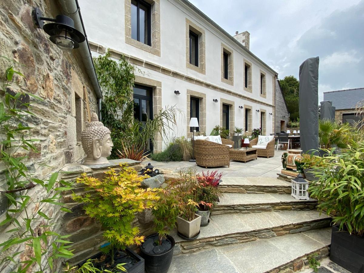 L'Ardoisiere, Maison D'Hotes Et D'Amis Locquirec Bagian luar foto