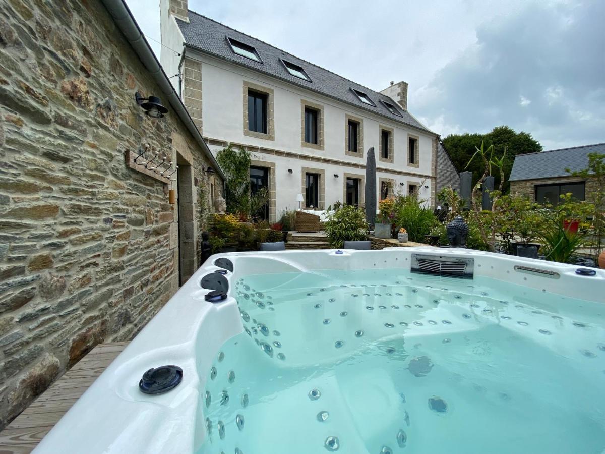 L'Ardoisiere, Maison D'Hotes Et D'Amis Locquirec Bagian luar foto