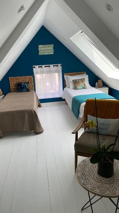 L'Ardoisiere, Maison D'Hotes Et D'Amis Locquirec Bagian luar foto